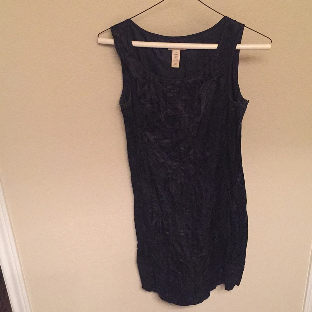 J crew navy shift dress